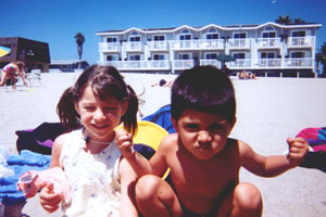 Paige and Ethan at Ventura